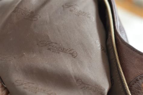 is my fossil bag a fake